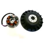 KIT VOLANO PINASCO + STATORE PIAGGIO 12V