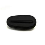 COPERCHIO MOZZO IN ALLUMINIO VERNICIATO NERO