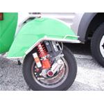 PARAURTO / PROTEZIONE PER PARAFANGO VESPA PX - T5 - CROMATO
