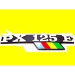 TARGHETTA -PX125E- ARCOBALENO