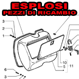 esplosi ricambi VESPA