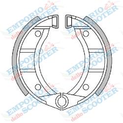 GANASCE FRENO ANTERIORE POLINI - PIAGGIO CIAO - SI - SUPERBRAVO - FREE -  Ø 90X18 CERCHI A RAGGI