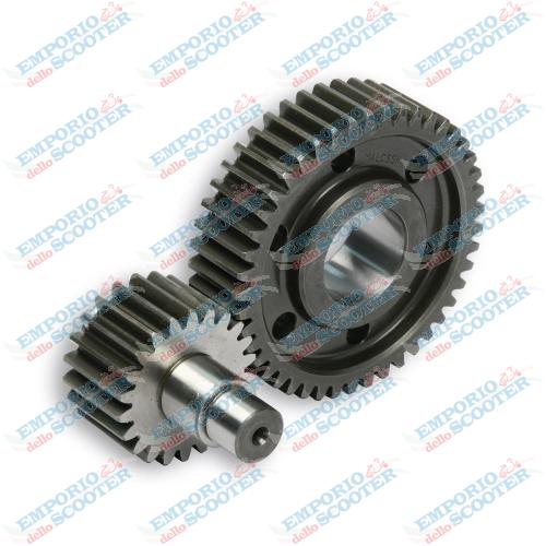 MALOSSI HTQ SECONDARY GEARS Z22/45 VESPA GTS 300 LONGER GEAR RATIO