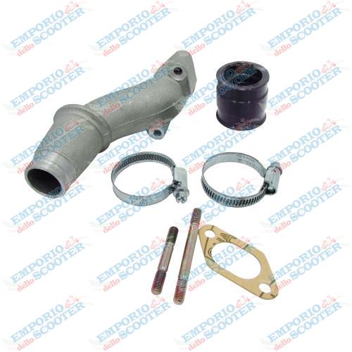 COLLETTORE DI ASPIRAZIONE PER CARBURATORE CP POLINI diam. 24 mm - VESPA ET3 50 PRIMAVERA