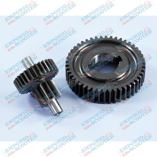 KIT INGRANAGGI CICLOMOTORI PIAGGIO RAPPORTO FINALE Z11 Z46 (RATIO 11,4)