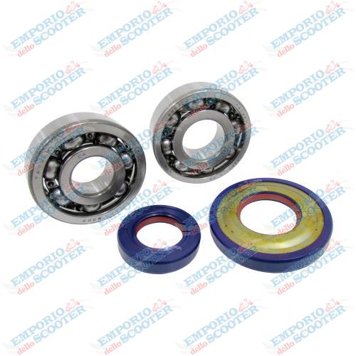 BEARINGS AND OIL-SEALS KIT POLINI VESPA 50 - PRIMAVERA - ET3 (CONE 19)