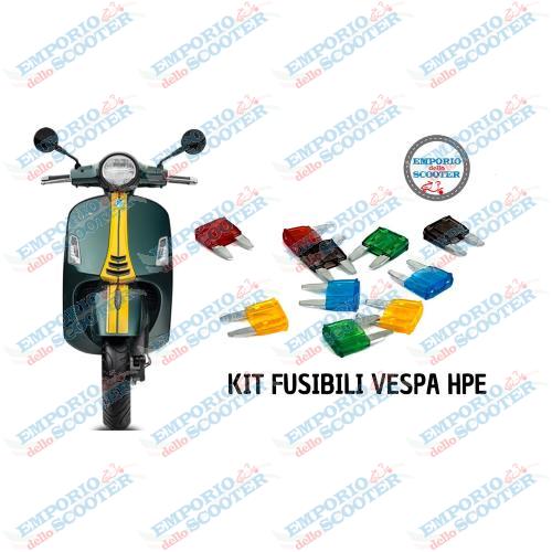 KIT DE FUSIBLES DE REPUESTO PARA VESPA GTS DESDE 2019
