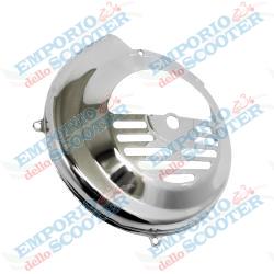 CHROME FLYWHEEL COVER SHROUD VESPA 50 90 ET3 PRIMAVERA
