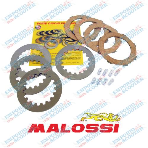 SERIE DISCHI FRIZIONE MALOSSI - 8 MOLLE - VESPA COSA 2 125>200E PX 200E