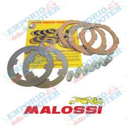 SÉRIE DISQUES EMBRAYAGE MALOSSI VERSION 6 RESSORTS – POUR VESPA 50 PK – APE 50