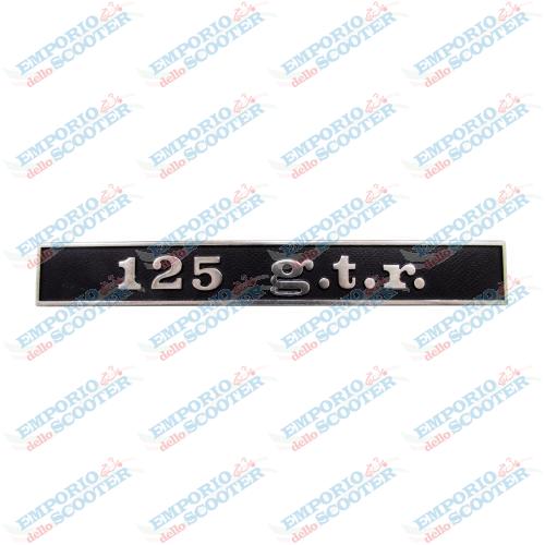 TARGHETTA POSTERIORE 125 G.T.R.