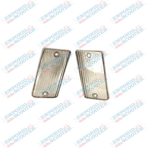 PAIR OF INDICATOR GLASS FRONT VESPA PK >1985