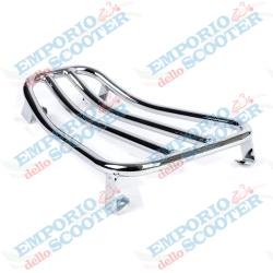 PORTE-BAGAGES DE PLANCHER VESPA SCOOTER GTS - CHROMÉ