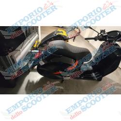 PORTE-BAGAGES ARRIÈRE SPORT POUR VESPA GTS – NOIR MAT