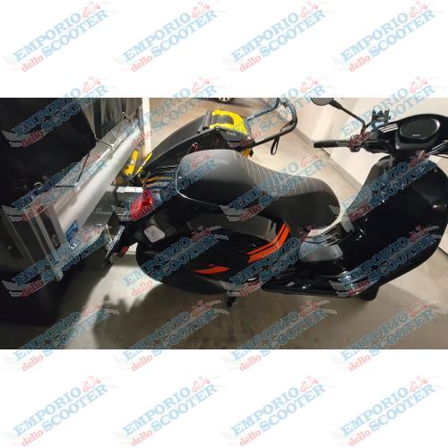 PORTE-BAGAGES ARRIÈRE SPORT POUR VESPA GTS – NOIR MAT