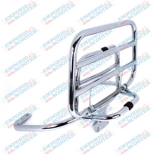 REAR CHROME LUGGAGE RACK FOR VESPA S - LX