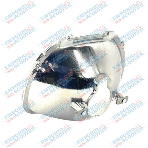 GLASS FOR PLASTIC FRONT HEADLIGHT FOR VESPA GT GL SS SPRINT WITHOUT RIM