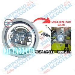FRONT LED HEADLIGHT FOR VESPA ET3 - PRIMAVERA - SUPER