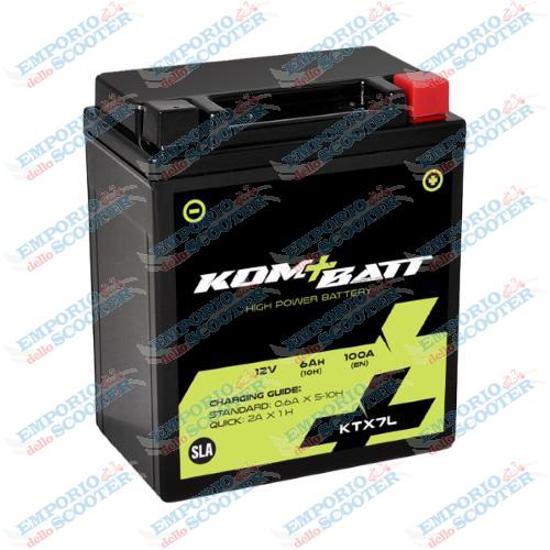 BATTERIE PRÉCHARGÉE 12V 6Ah TX7L – 113X70X130MM