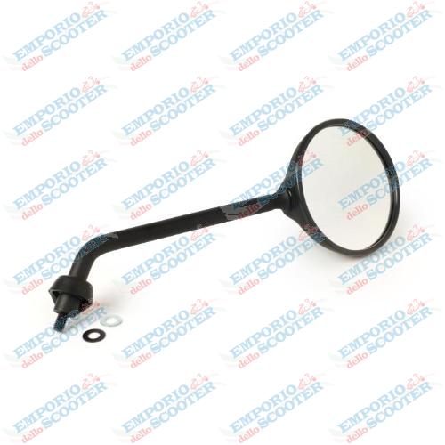 RÉTROVISEUR NOIR MAT POUR VESPA GTS – CONVIENT À GAUCHE ET À DROITE