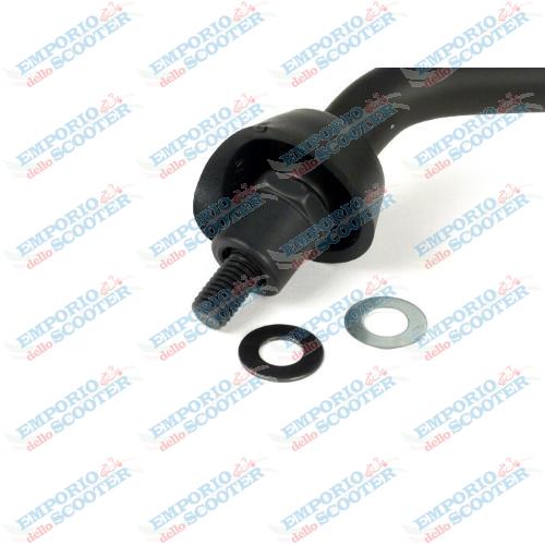 RÉTROVISEUR NOIR MAT POUR VESPA GTS – CONVIENT À GAUCHE ET À DROITE