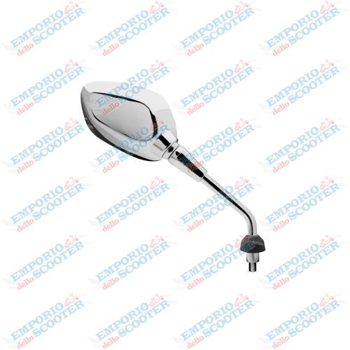 CHROME LEFT MIRROR FOR VESPA GTS AND CLASSIC MODELS