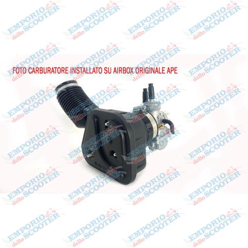 KIT DE CARBURADOR DELLORTO PHDG 19 CON COLECTOR PARA APE 50