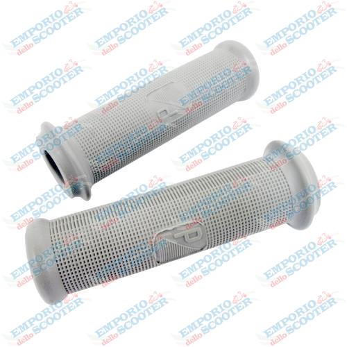 MANOPOLE CHIARE LISCIE CON LOGO RETTANGOLARE PIAGGIO - 21 MM