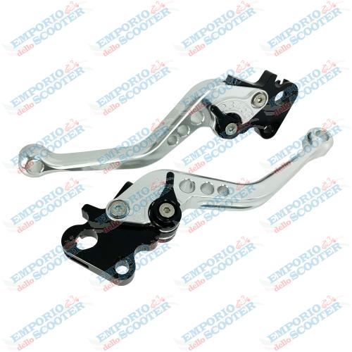 COPPIA DI LEVE ALLUMINIO SPORTIVE REGOLABILI VESPA - VARI MODELLI