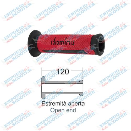 DOMINO Grips Turismo red/black