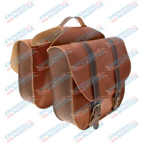 Sac rack BISACCIA ECOPELLE - brun