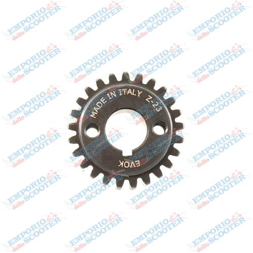 PINASCO GEARING 23 TOOTH FOR PRIMARY DRIVEN STRAIGHT TEETH 72-24 - BECOMES 72-23