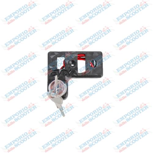 COPERCHIO DEVIO LUCI EVOK IRON SWITCH PRISMA CARBON PER VESPA 50 SPECIAL CON COMMUTATORE CHIAVE