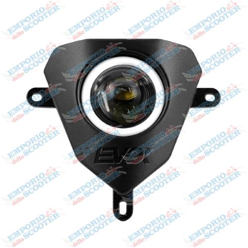 Front complete headlight 2 lenses round shape Evok Iron led for Beta RR