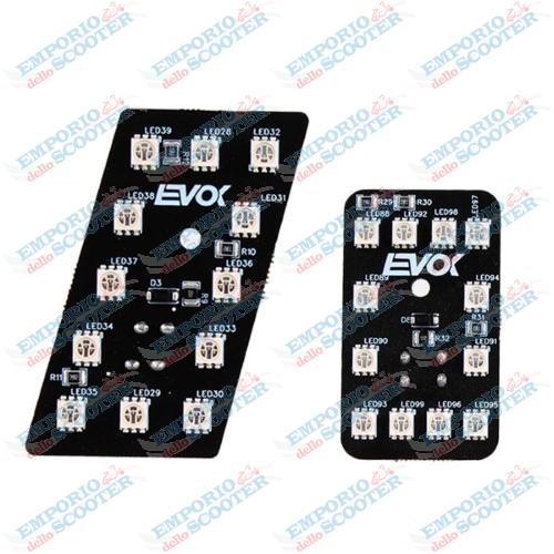 KIT INTERMITENTES DELANTEROS Y TRASEROS LED EVOK PARA PIAGGIO VESPA PK XL