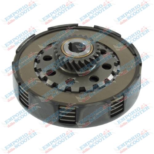 FRIZIONE COMPLETA CON CESTELLO RINFORZATO 23 DENTI - 8 MOLLE - VESPA PX - RALLY - T5 - COSA