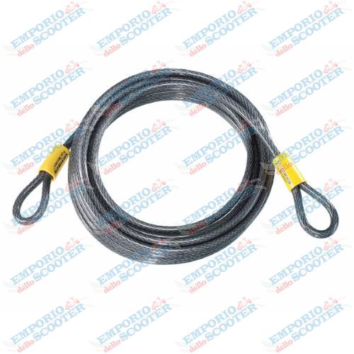 CÃ¢ble double boucle KRYPTOFLEX 3010 - jaune argentÃ©