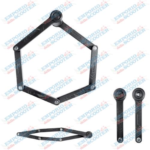 Antivol pliable KEEPER 510 - noir
