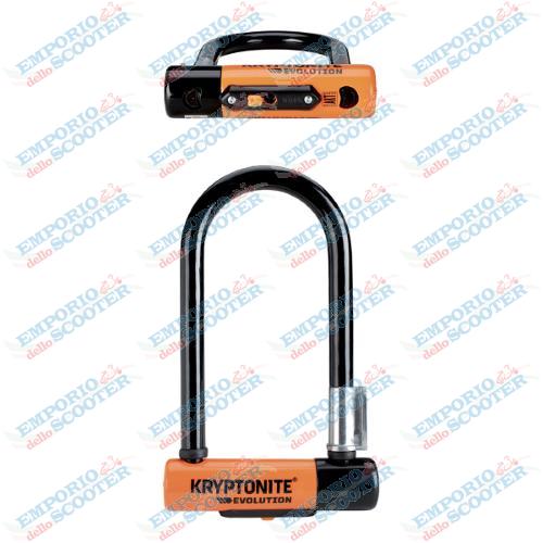 Antivol en U MINI-9 - orange noir