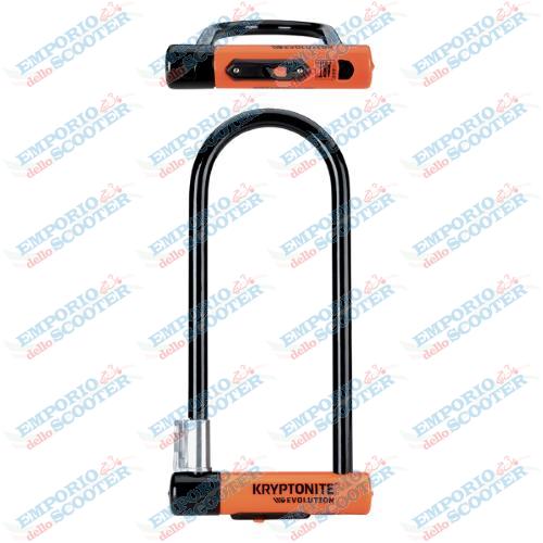 Antivol U Ã‰VOLUTION STANDARD - orange noir