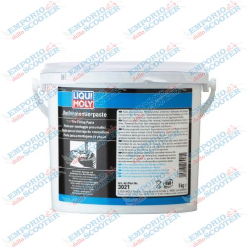 Pasta per montaggio pneumatici LIQUIMOLY bianca 5KG