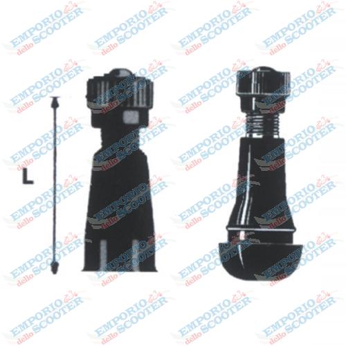 Valvola tubeless PAX diritta corta