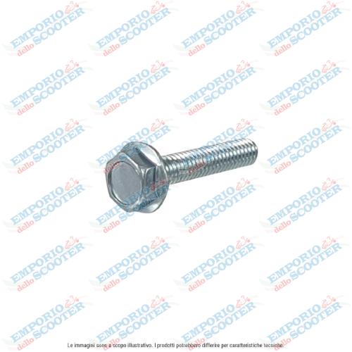Vite zincata testa esagonale RMS con flangia M5X16