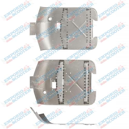 PEDANA CON CURVA VESPA PX VLX/VNX/VSX 1979/1983 (FORO PEDALE FRENO ROTONDO)