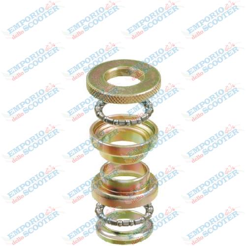 Jeu complet de roulements de direction RMS Mbk Ovetto/Yamaha Neo's 50-100cc