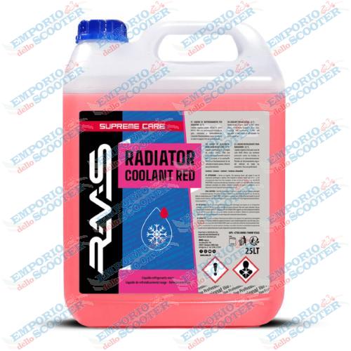 Liquido radiatore antigelo rosso RMS 25 L