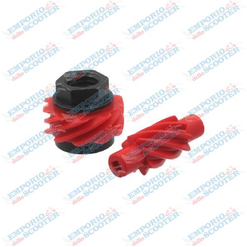Speedometer transmission gear pair RMS Classic Piaggio Vespa 50-90-125cc Primavera/ET3