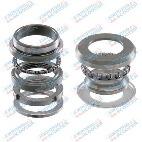 Jeu complet de roulements de direction RMS Classic Piaggio Vespa Et4 50-125cc 56002R/56003R