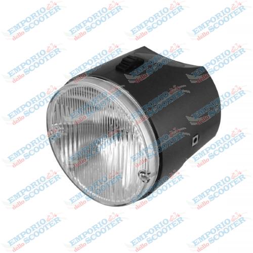 FARO ANTERIORE COMPLETO NERO PIAGGIO SI