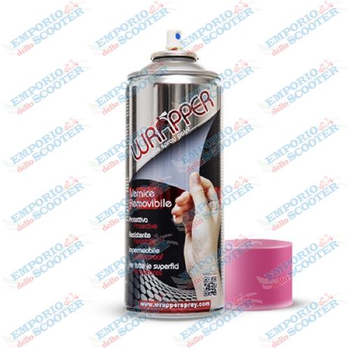 Bomboletta vernice rimovibile Wrapper Viola Erica 400ml